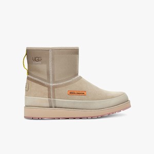 Ugg Heron Preston Classic Mini Tech Waterproof Klassiska Stövlar Herr Beige (235409FBL)